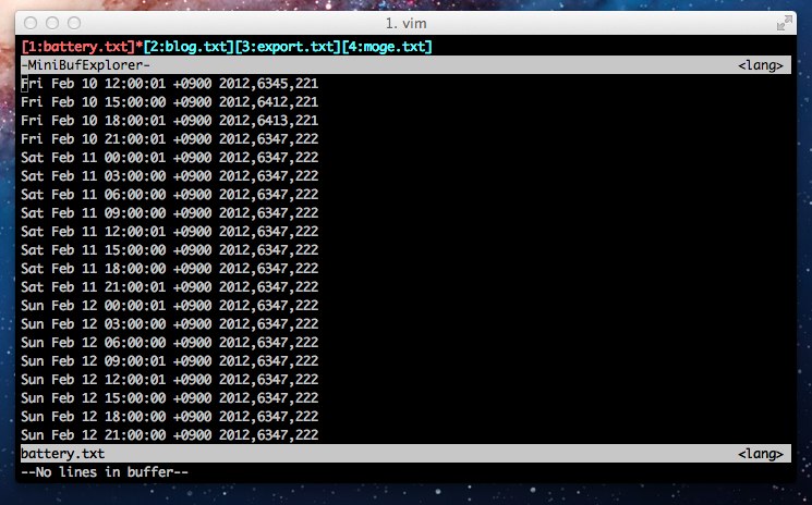 Minibufexpl minibufexpl.vim をインストールした | pplog